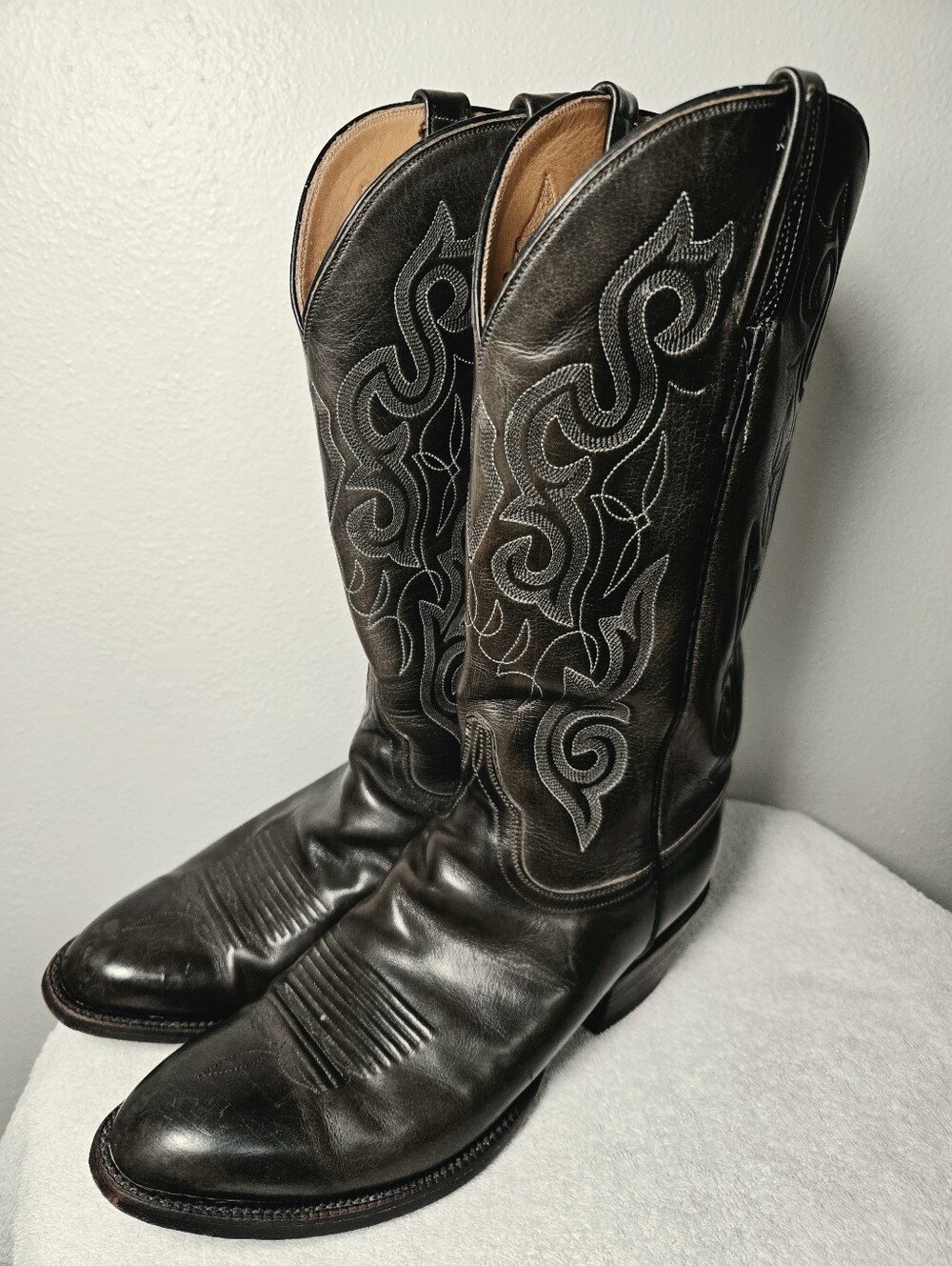 Lucchese Classics Handmade Men’s Cowboy Boots Size 9.5 E USA Made G904164 L7002